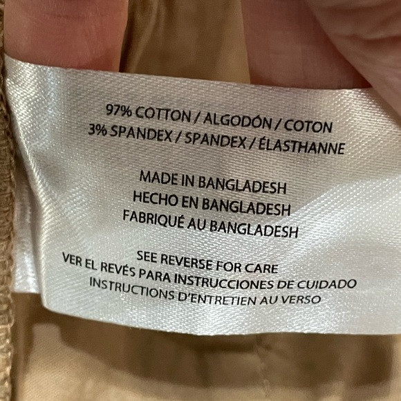 Gap Women's Slim Ankle Pant in tan, size 4 - Picture 10 of 12